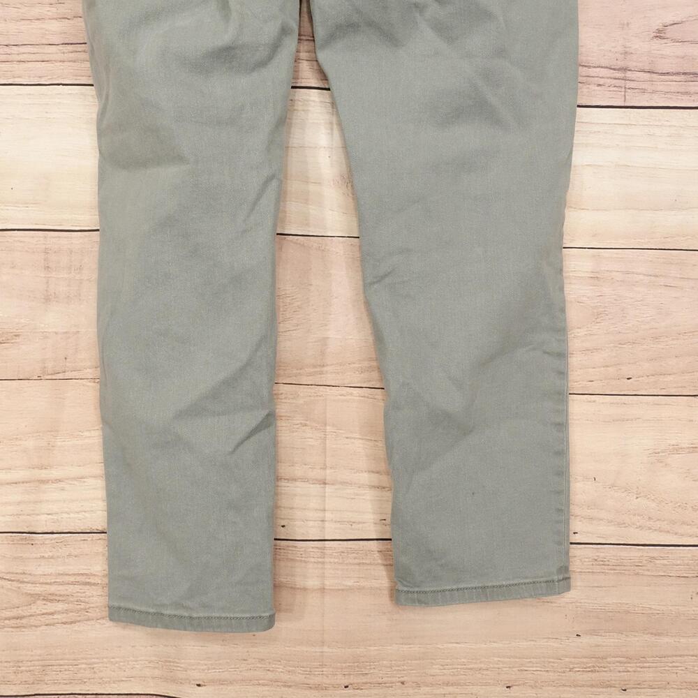 Sonoma Goods For Life Girlfriend Jeans Womens 12 Green Med Wash Stretch 34x25.5 - Picture 6 of 10
